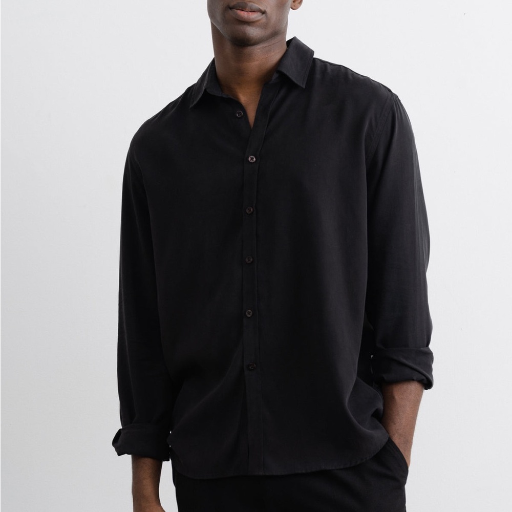 TWO Grand Frank 100% lyocell shirts Size L